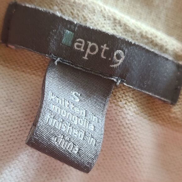 Apt. 9 Cream and White Long Striped Cardigan - Picture 6 of 6